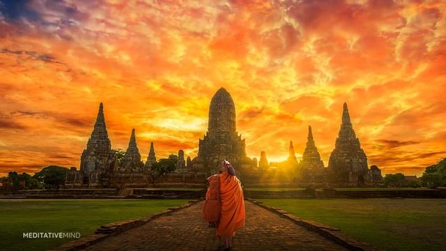 OM MANI PADME HUM | Buddhist Mantra Meditation Music | Cultivate Love & Compassion смотреть онлайн