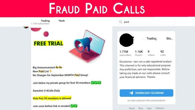 Paid calls Scam Exposed ? Profit or fraud ? Banknifty paid calls | Share Market calls | Options F&O смотреть онлайн