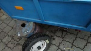 УЛУЧШЕННЫЕ ТОРМОЗА НА ПРИЦЕПЕ К МОТОБЛОКУ