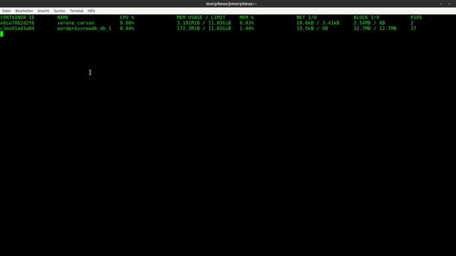 Docker Tutorial #16 - Statistiken der laufenden Container смотреть онлайн
