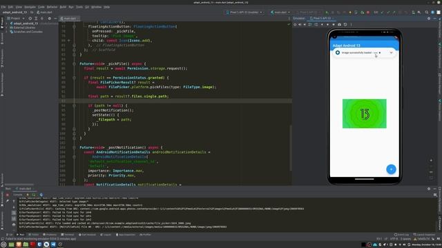 Adapt your Flutter app to Android 13 смотреть онлайн