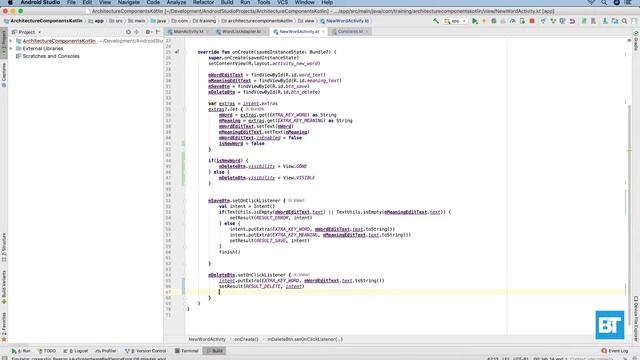 #21 PART 4:Solution-Delete Word|Kotlin Android App Architecture Component|Android Studio Tutorial смотреть онлайн