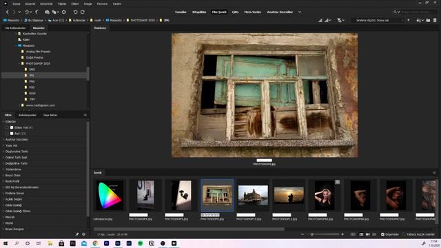 PHOTOSHOP CAMERA RAW 2020 4 ADOBE BRIDGE UYGULAMASI İLE DOSYA FORMATLARI смотреть онлайн