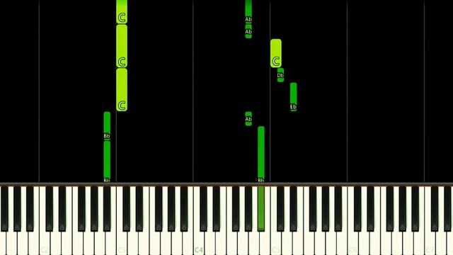 ROBLOX SONIC SPEED SIMULATOR THEME - EASY Piano Tutorial смотреть онлайн