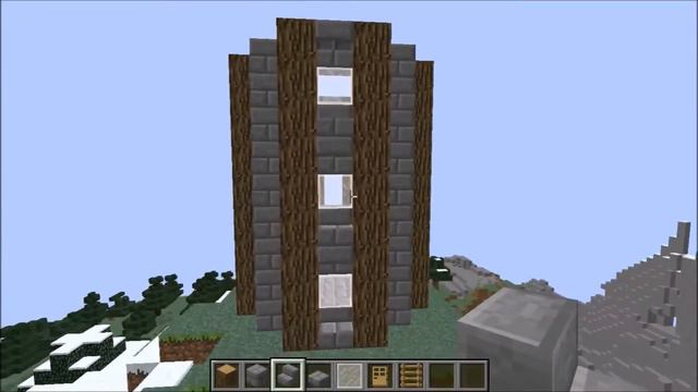Minecraft Tower House Tutorial