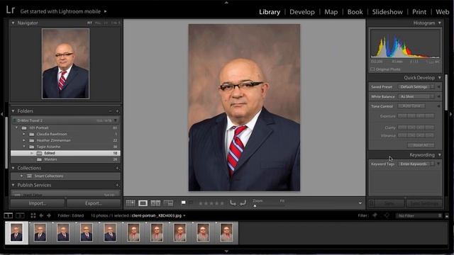 Working In Studio With Perfectly Clear