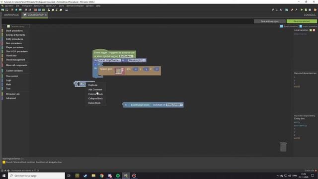 MCreator Tutorial: How To Drop Any Item From A Mob смотреть онлайн