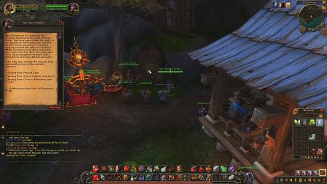 World of Warcraft: Sealing Fate: Gold - Quest ID 36054 (Gameplay/Walkthrough) смотреть онлайн