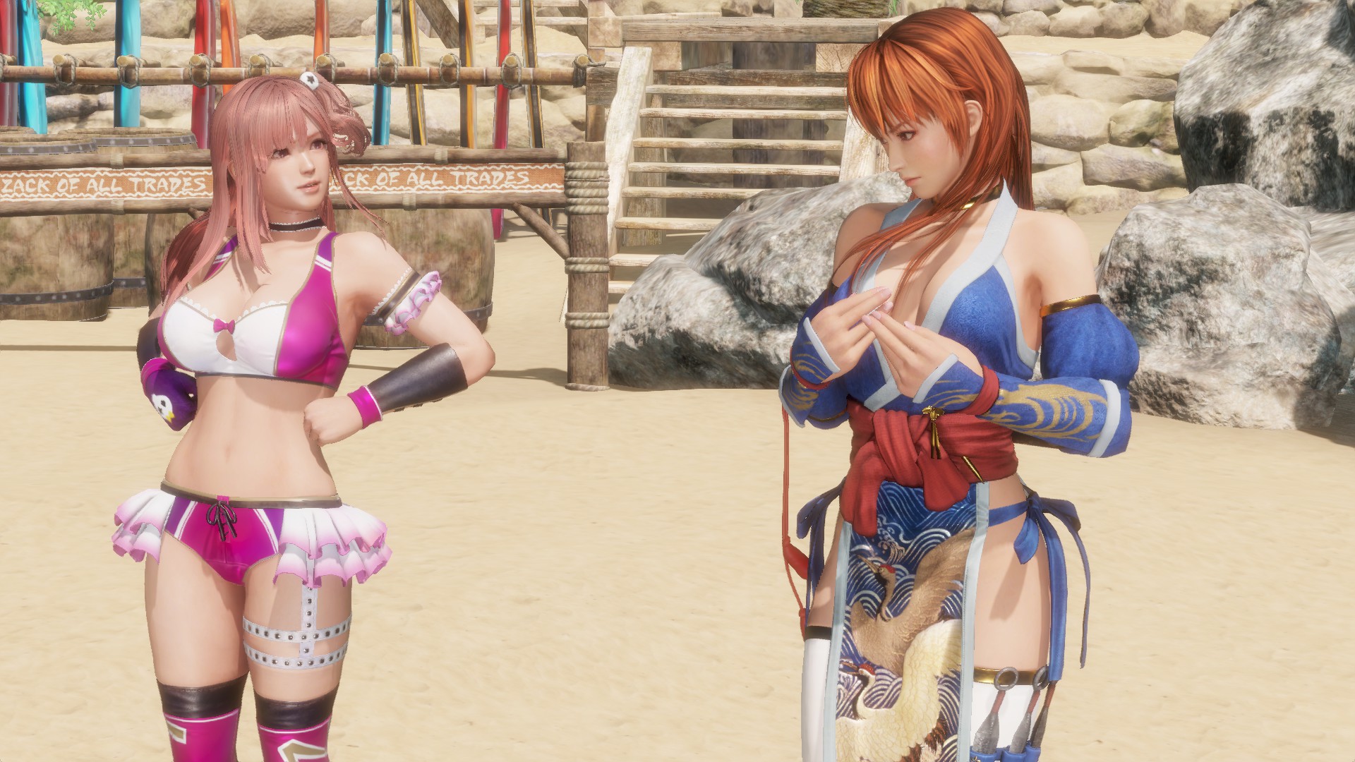 Dead or Alive 6(DOA6) - odin-is-mnogih(Honoka) vs Kristina(Kasumi).