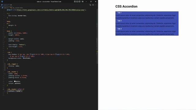 Accordion using HTML and CSS only | Pure CSS Accordion смотреть онлайн