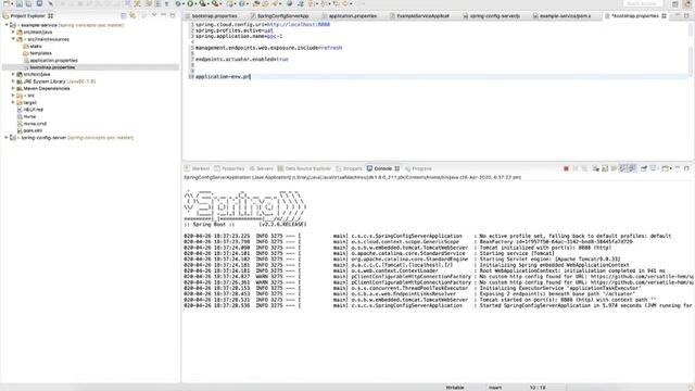 How to change configuration with out restarting spring boot application? | spring-cloud-config смотреть онлайн