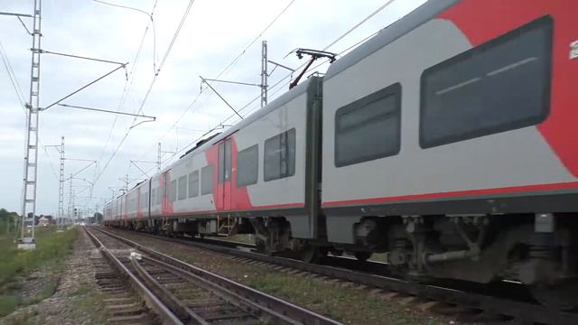 "На границе" ЭС2ГП-002 "Ласточка" сообщением Москва - Иваново смотреть онлайн