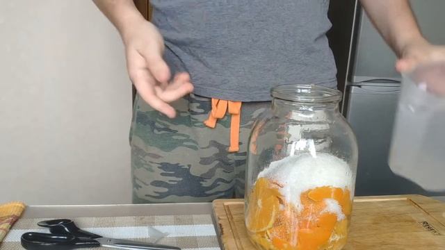 Домашний апельсиновый компот на зиму. Очень простой рецепт. смотреть онлайн