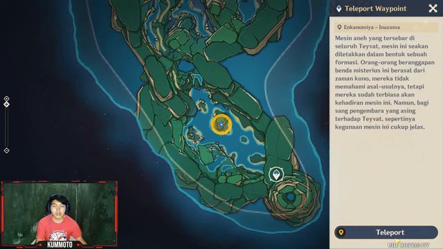 GENSHIN IMPACT ENKANOMIYA HIDDEN QUEST - QUEST LOTUS EATER / PEMAKAN LOTUS REWARD 80.000 MORA 5 FOO