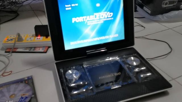 ขายดีวีดีพกพา ขายเครื่องเล่นดีวีดีพกพาแบบมีจอ ขาย EVD Portable DVD Player ใช้ปรกติ อ่านแผ่นดี USB смотреть онлайн