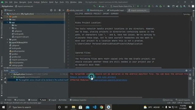 How to configure OpenCV in Android Studio 4.2 смотреть онлайн