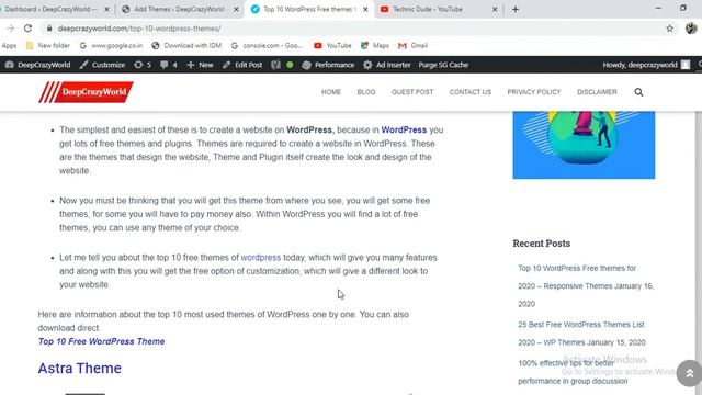 Top 10 best WordPress themes | Responsive WordPress themes | WordPress themes смотреть онлайн