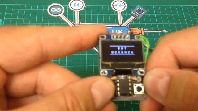 Arduino Game Project: Pong Game using an ATtiny85 and OLED display SSD1306 смотреть онлайн