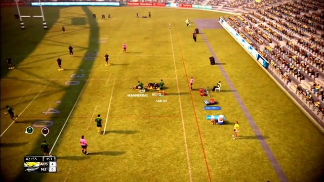 rugby league live 2 gamplay (aus vs nzl) смотреть онлайн