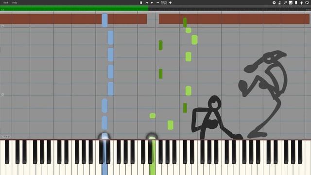 Adobe Flash tribute | Age of War theme | Synthesia смотреть онлайн