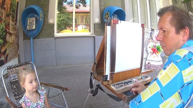 Портреты у уличных художников / Похоже или нет? смотреть онлайн