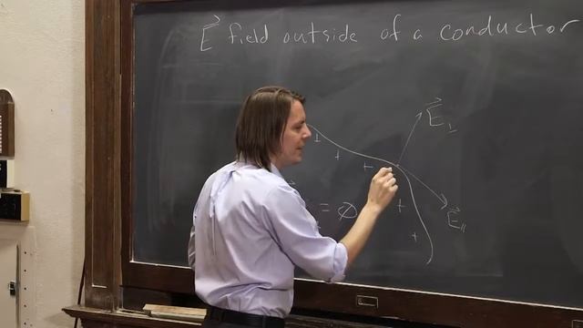 PHYS102 | Conductors 2 - Field Outside a Conductor смотреть онлайн