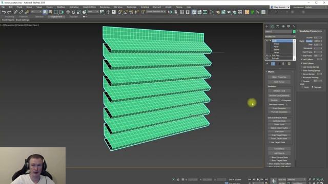 Уроки по 3Ds Max | Римская штора за 10 минут смотреть онлайн