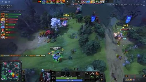 BB vs AZURE RAY - WIN = TOP 4! TI12 EU vs CHINA - THE INTERNATIONAL 2023 Dota 2 Highlights