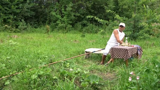 Рыбалка на домашнем пруду. смотреть онлайн