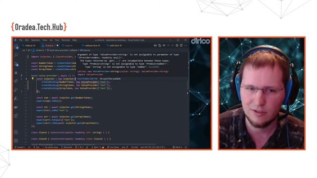 Dependency Injection with Typescript and React смотреть онлайн