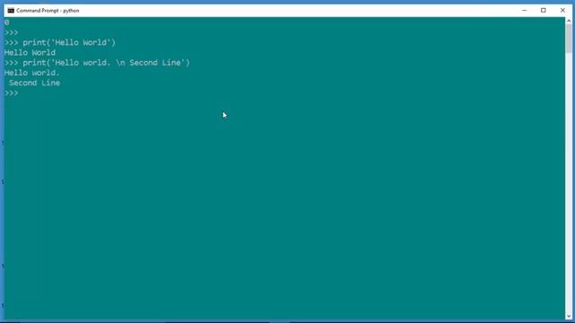 11 Print String in Python смотреть онлайн