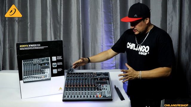 MEZCLADORA BEHRINGER XENYX X1832USB CHILANGOESHOP