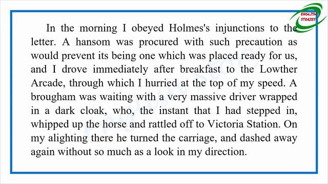 Learn English Through Story - The Final Problem by Arthur Conan Doyle смотреть онлайн