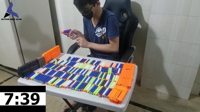 430 NERF DARTS CHALLENGE (COOP 772 RECORD DESTROYED) WITH A JOLT!!!! смотреть онлайн