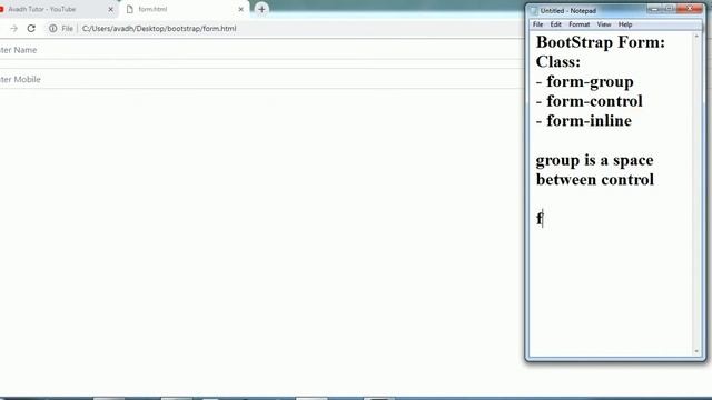bootstrap form design || bootstrap form-group form-control || bootstrap tutorial смотреть онлайн