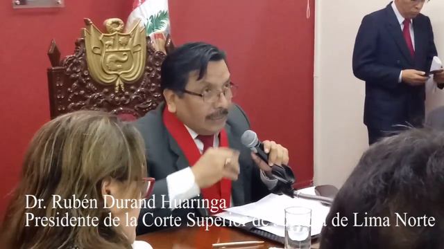 Dr Rubén Durand Huaringa Presidente de la CSJLN смотреть онлайн