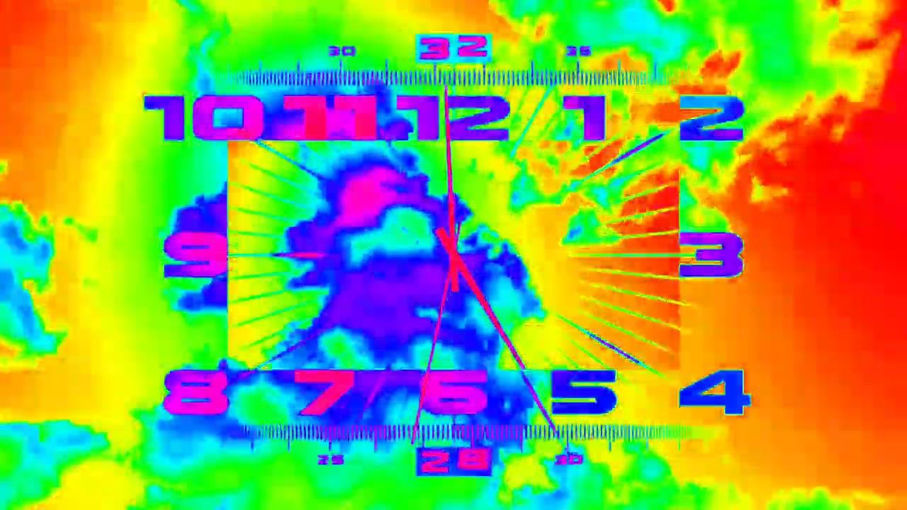 Радужные часы 04:59/16:59 Первого канала 2014-н.в. @1tv смотреть онлайн