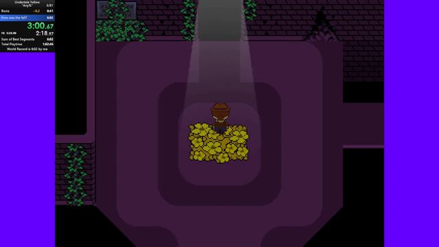 Undertale Yellow - "Any%" Speedrun 6:02 смотреть онлайн