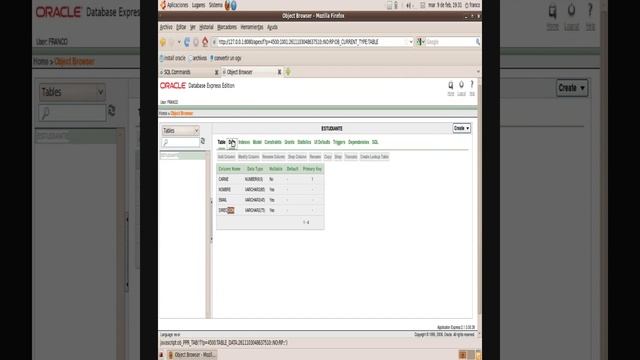 Creacion, consulta y Abc en Oracle 10g XE смотреть онлайн