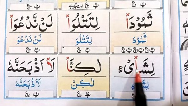 Learn To Read The Quran lesson 35 | Noorani Qaida In Urdu