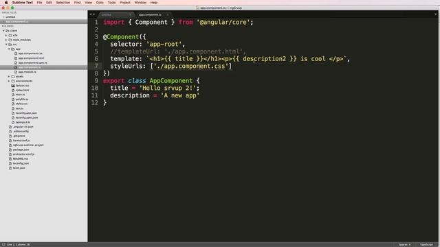 Try Angular v4 // 3 of 28 // App Module & Component смотреть онлайн