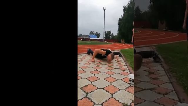 Отжимание на одном пальце. смотреть онлайн