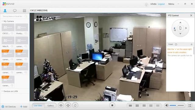 Работа с Ezviz ez360 при помощи ПО Ezviz Studio смотреть онлайн