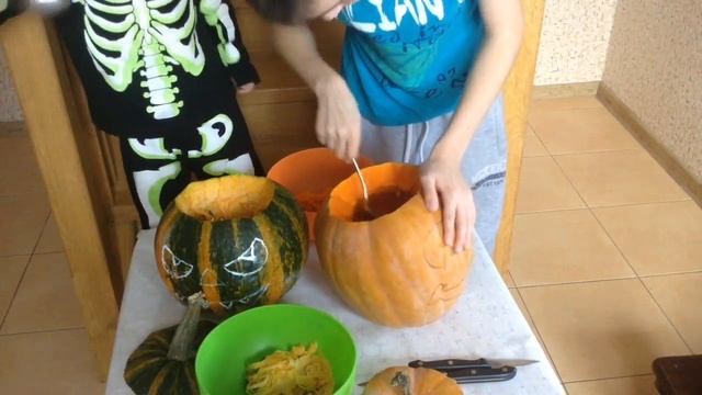 Тыква на Хэллоуин | Pumpkin for Halloween смотреть онлайн
