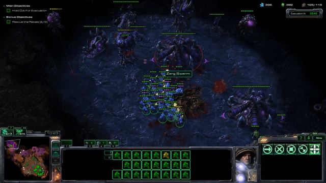 Starcraft 2 Zero Hour - Hard Guide - All Achievements! смотреть онлайн