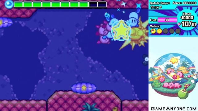 Kirby Mass Attack Walkthrough - Part 29: Stage 3-6 смотреть онлайн