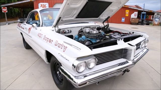 1962 Pontiac Catalina Bubble Top 421 Super Duty смотреть онлайн