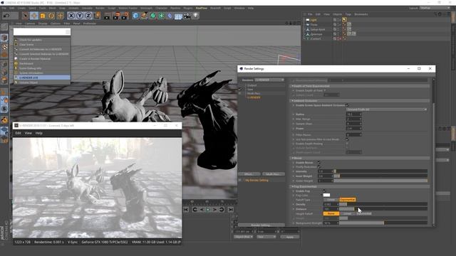 U-Render. Игровой RealTime рендер для Cinema 4D (Часть 1) смотреть онлайн
