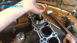 Разбор двигателя Kawasaki ZZR 400-2 на запчасти ч.2