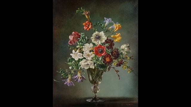 Мастер цветочного натюрморта английский художник Сесил Кеннеди (Cecil Kennedy). смотреть онлайн